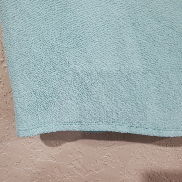 NWT Lularoe Cassie Pencil Blue Stretchy Skirt 2X - Picture 2 of 9